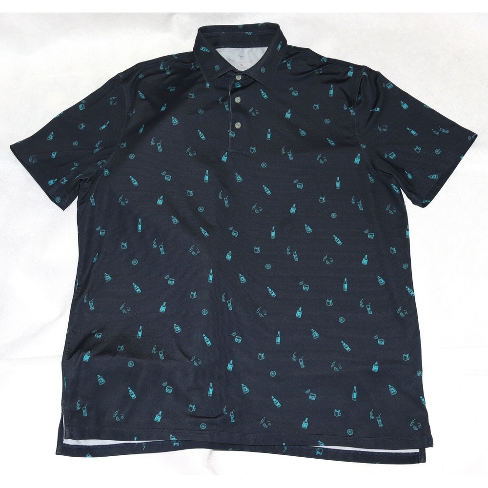 Southern‎ Tide Performance Classic Fit Men's Short Sleeve Polo Shirt Size XL